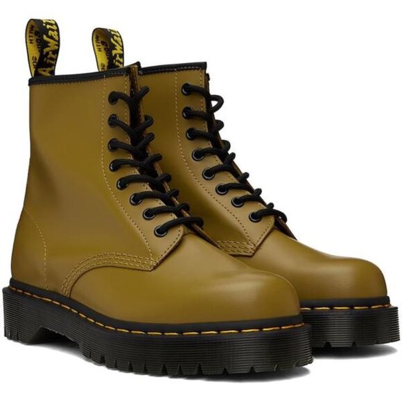 Dr. Martens Other - Dr. Martens 1460 Bex Boots Antique Olive Smooth